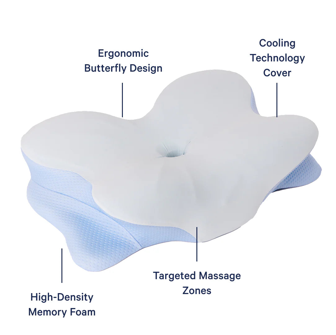 PureRest Neck Support Pillow | Premium Memory Foam